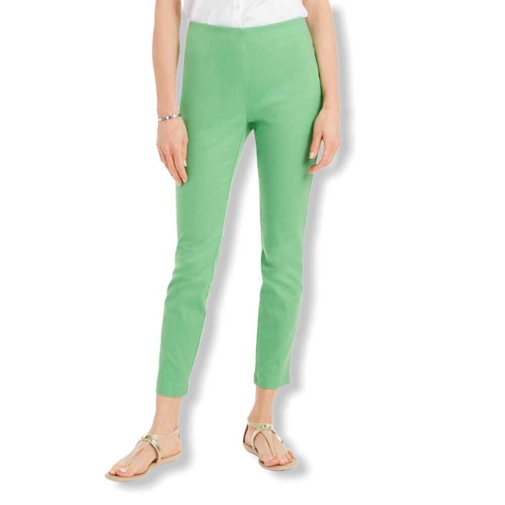 Charter Club Petite Stretch Twill Cropped Pants